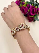 Malti Designer Kundan Gajra Bracelet For Weddings
